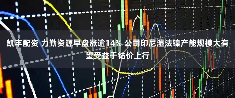 凯丰配资 力勤资源早盘涨逾14% 公司印尼湿法镍产能规模大有望受益于钴价上行