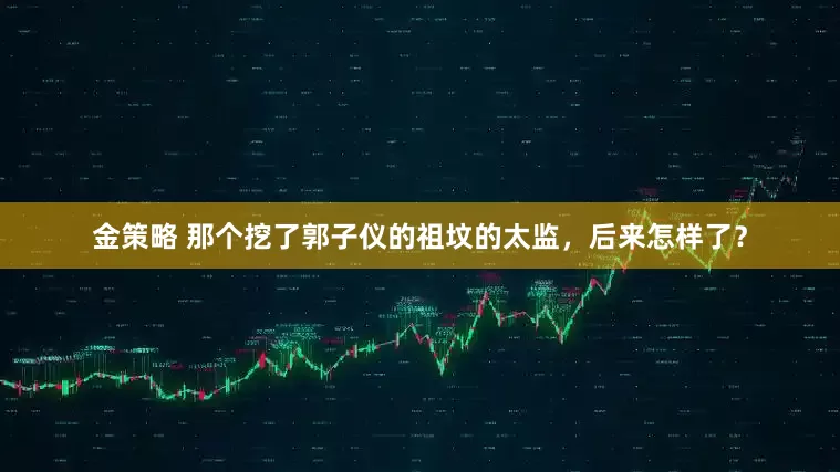 金策略 那个挖了郭子仪的祖坟的太监，后来怎样了？